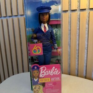 Barbie Aviation Doll in Blue Attire